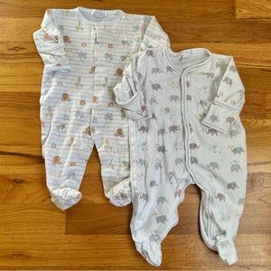 Two Kissy Kissy rompers